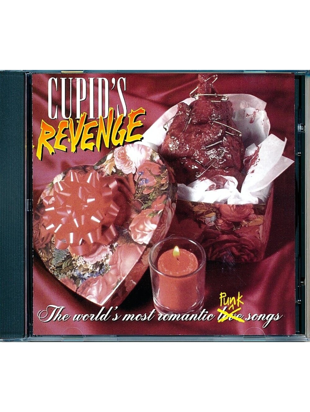 Cupid's Revenge -The World's Most Romantic Punk Songs CD black flag circle jerks
